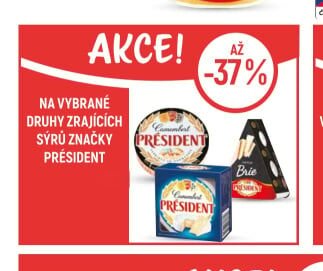 PRESIDENT sýry