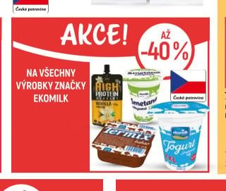 EKOMILK výrobky