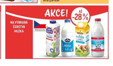ČERSTVÁ MLÉKA