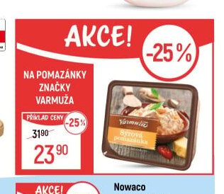 Varmuža pomazánky
