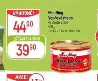 Mei Ning Vepřové maso