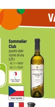 Sommelier Club pozdní sběr