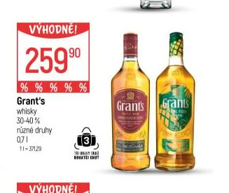 Grant's whisky