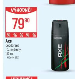 Axe deodorant