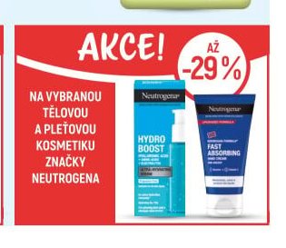 Neutrogena tělová a pleťová kosmetika