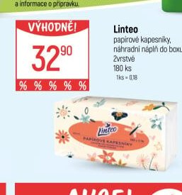 Linteo papírové kapesníky