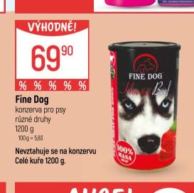 Fine Dog konzerva pro psy