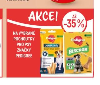 Pedigree pochoutky pro psy