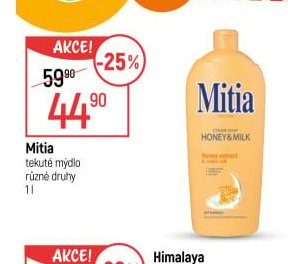 Mitia tekuté mýdlo
