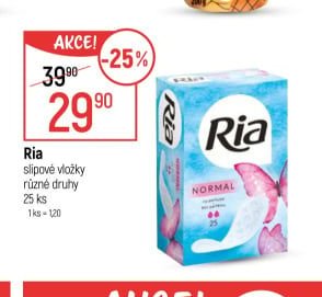 Ria slipové vložky