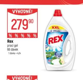 Rex prací gel