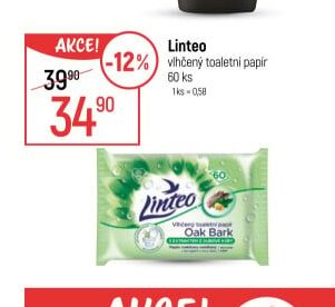 Linteo vlhčený toaletní papír