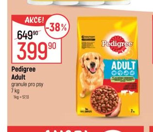 Pedigree Adult granule pro psy