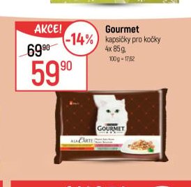 Gourmet kapsičky pro kočky
