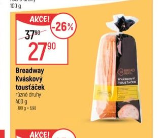 Breadway Kváskový toustáček