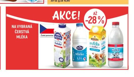 Čerstvé mléko