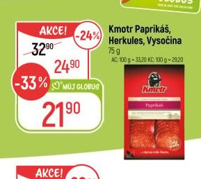 Kmotr Paprikáš, Herkules, Vysočina