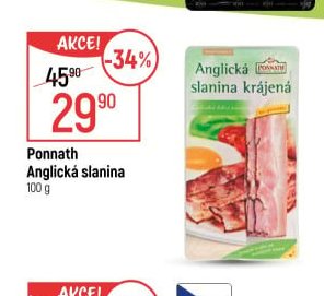 Ponnath Anglická slanina