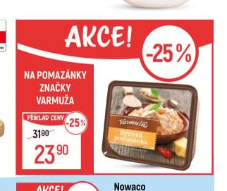 Varmuža pomazánky