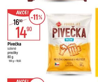 Pivečka slané preclíky