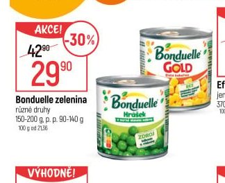 Bonduelle zelenina