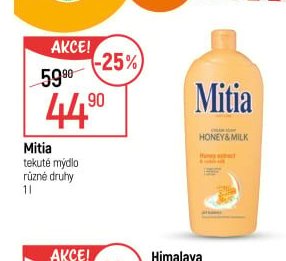 Mitia tekuté mýdlo