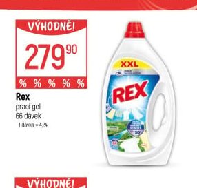 Rex prací gel