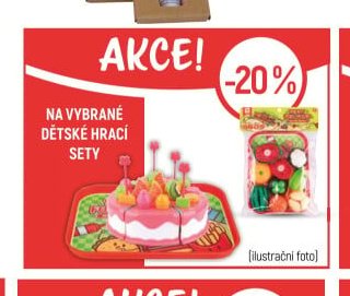 Na vybrané dětské hrací sety