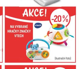 Na vybrané hračky značky Vtech