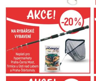 Na rybářské vybavení