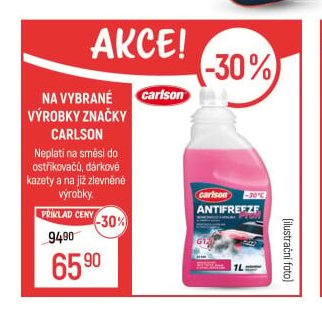 Autokosmetika Carlson Antifreeze
