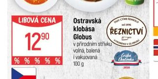 Ostrávská klobása Globus