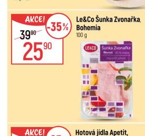 Le&Co Šunka Zvonařka Bohemia