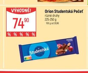 Orion Studentská Pečeť