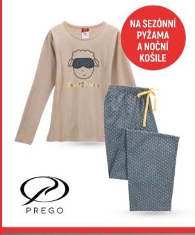 Sezónní pyžama a noční košile