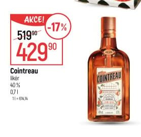 Cointreau likér