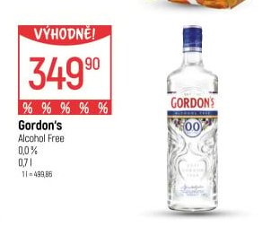 Gordon's Alcohol Free