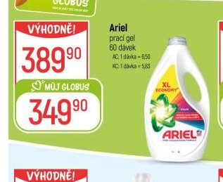 Ariel prací gel