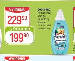 Coccolino Wonder Wash prací gel