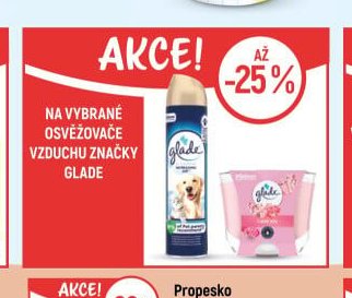 Glade osvěžovače vzduchu