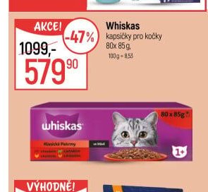 Whiskas kapsičky pro kočky