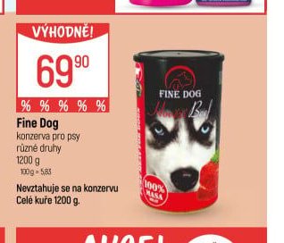 Fine Dog konzerva pro psy