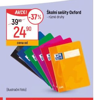 Školní sešity Oxford - Globus akcniletaky.com