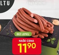 Kostelecké uzeniny Javořické párky 100 g