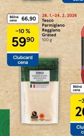 Tesco Parmigiano Reggiano Grated