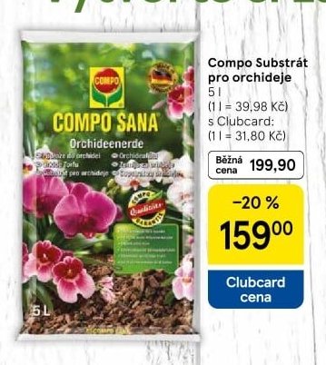 Compo Substrát pro orchideje 5 l