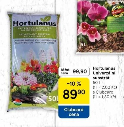 Hortulanus Univerzální substrát 50 l