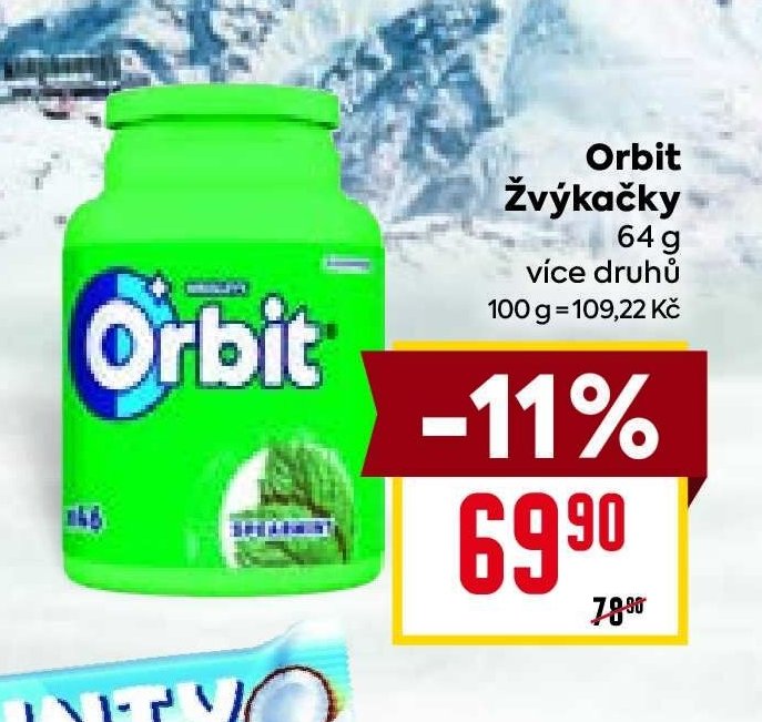 Orbit Žvýkačky