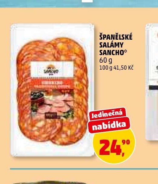 Španělské salámy Sancho