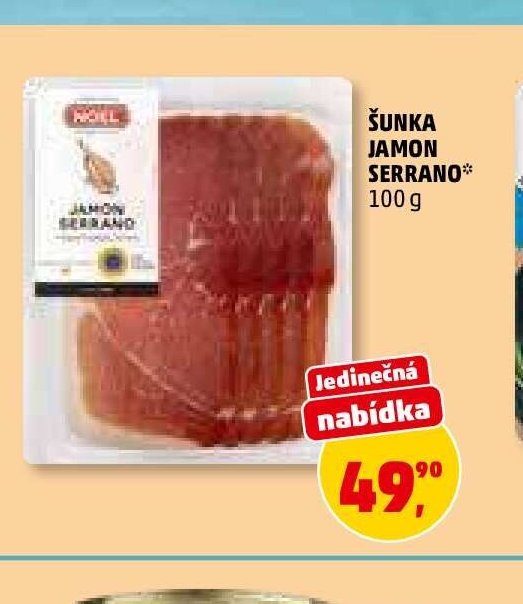 Šunka Jamon Serrano